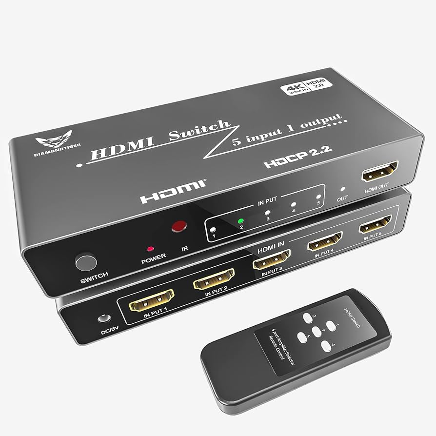 HDMI KVM 5x1 Manual switch Carton packaging