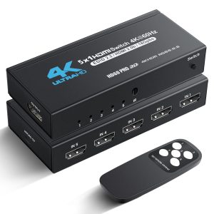 HDMI KVM 5x1 Remote control switch
