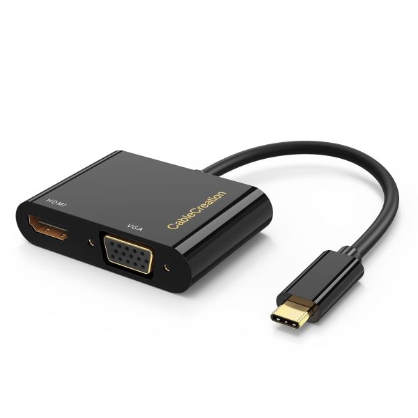 USB TYPE-C TO HDMI+VGA CABLE+IC