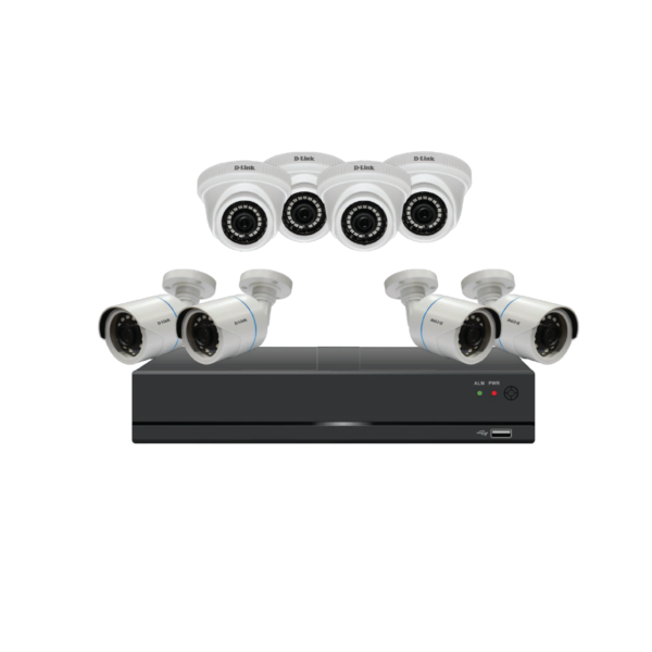 Dlink Analogue CCTV 2 MP 4 Camera Kit